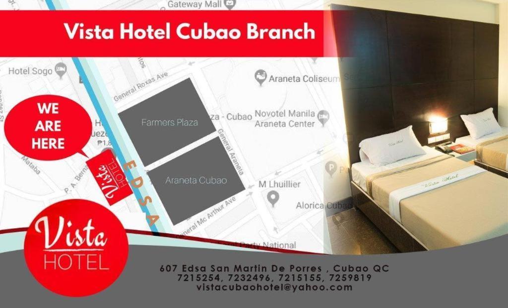 Vista Hotel Cubao Quezon City Exteriör bild