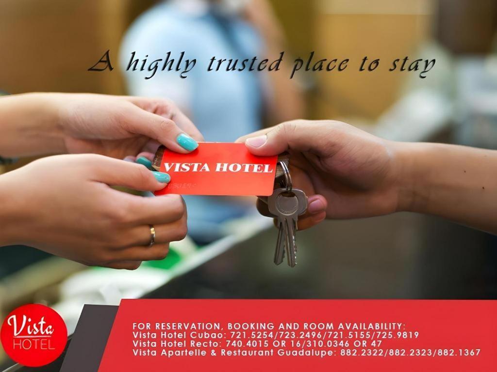 Vista Hotel Cubao Quezon City Exteriör bild